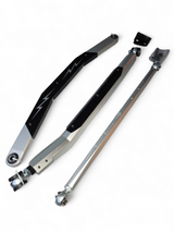 2024+ Can Am Maverick R High Clearance Adjustable Radius Rods (Anodized Clear) www.elektricoffroad.com