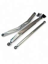 2024+ Can Am Maverick R High Clearance Adjustable Radius Rods (Anodized Clear) www.elektricoffroad.com