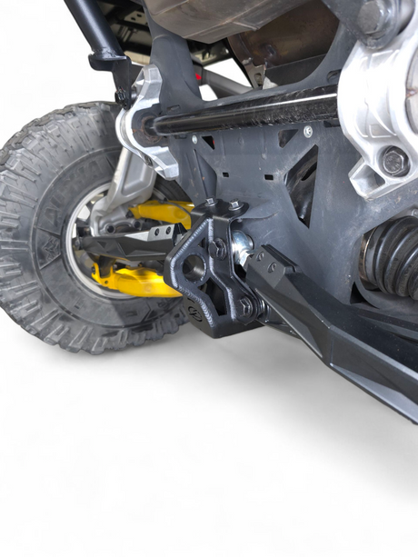2024-26 Can Am Maverick R Sheet Metal Radius Rod Plate (2 Seat) Does not fit RC Models www.elektricoffroad.com