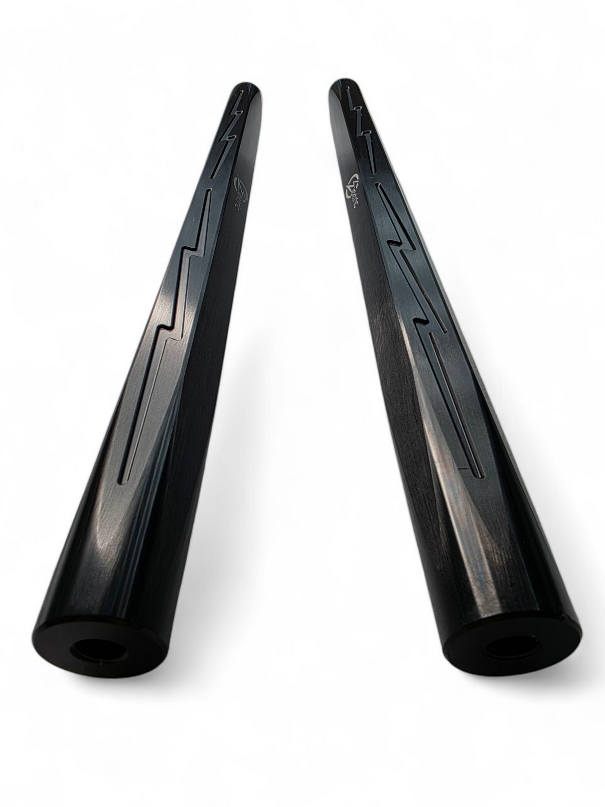 2017+ Can Am X3 Maverick Billet Tie Rods Anodized Black (RS 72" Model Only) www.elektricoffroad.com