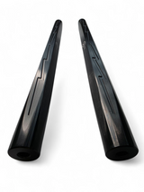 2017+ Can Am X3 Maverick Billet Tie Rods Anodized Black (RS 72" Model Only) www.elektricoffroad.com