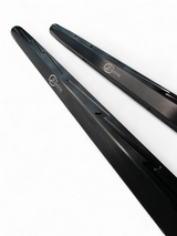 2017+ Can Am X3 Maverick Billet Tie Rods Anodized Black (RS 72" Model Only) www.elektricoffroad.com