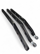 2017+ Can Am X3 Maverick Volt Billet Radius Rods Anodized Black (RS 72" Model Only) www.elektricoffroad.com