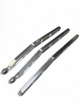 2017+ Can Am X3 Maverick Volt Billet Radius Rods Anodized Clear (RS 72" Model Only) www.elektricoffroad.com