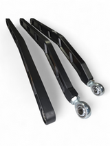 2017+ Can Am X3 Maverick Volt Billet Radius Rods Anodized Black (RS 72" Model Only) www.elektricoffroad.com