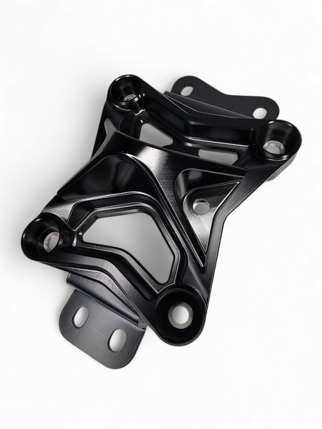 2022 to Current Can Am X3 10 Bolt Radius Rod Plate with Pull Hook (Black) www.elektricoffroad.com