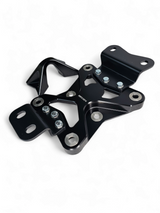 2022 to Current Can Am X3 10 Bolt Radius Rod Plate with Pull Hook (Black) www.elektricoffroad.com