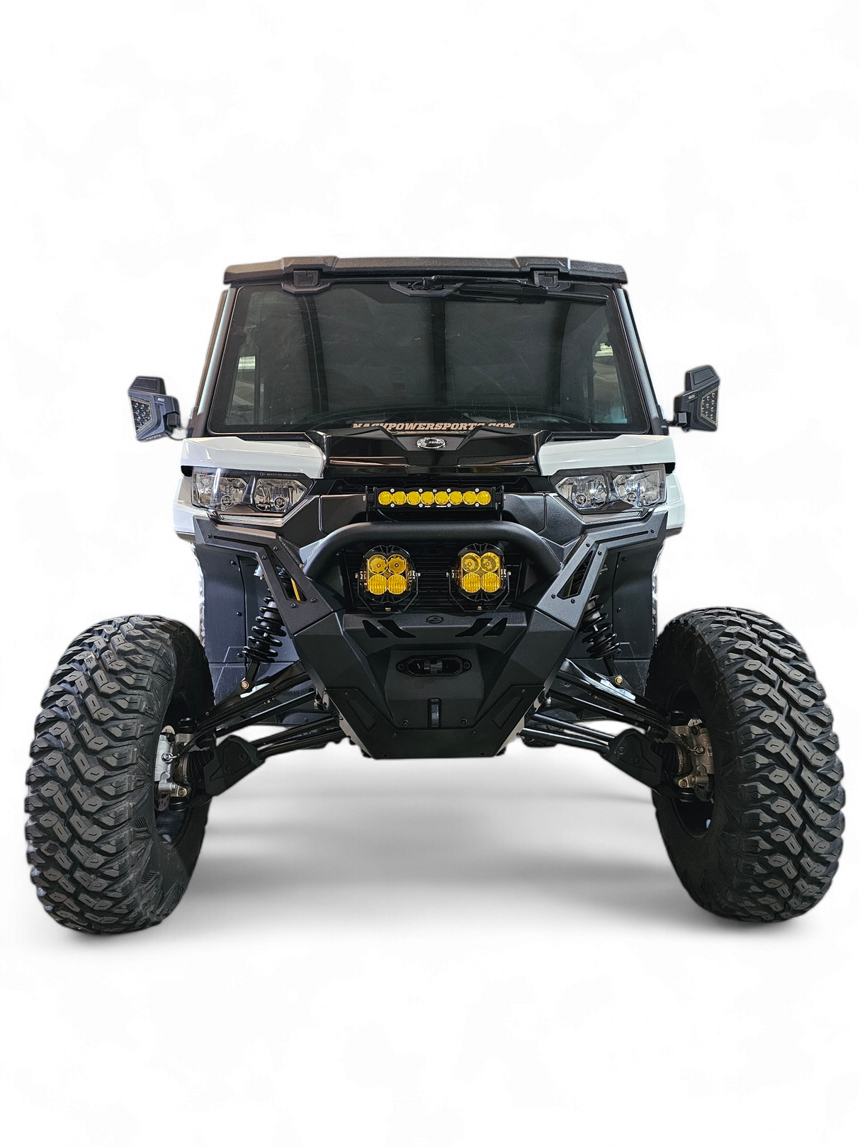 2016+ Can-am Defender HD10 Volt Front Winch Bumper www.elektricoffroad.com