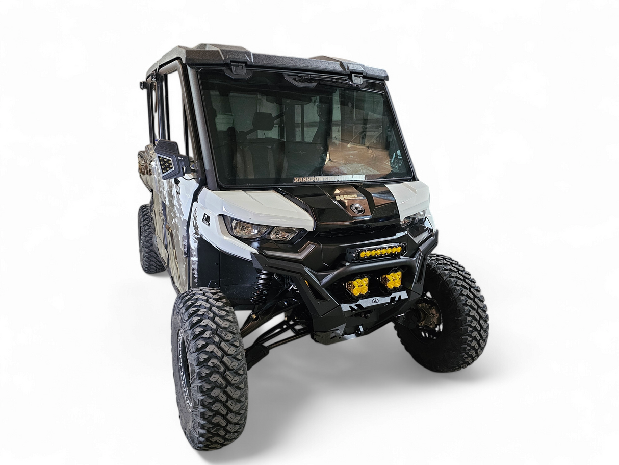 2016+ Can-am Defender HD10 Volt Front Winch Bumper www.elektricoffroad.com
