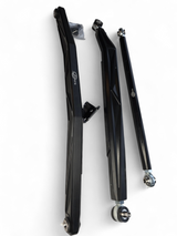 2024+ Can Am Maverick R High Clearance Adjustable Radius Rods (Anodized Black) www.elektricoffroad.com