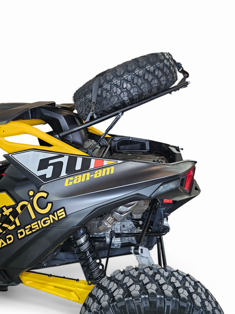2024 Can-am Maverick R EOD Volt Tire Rack (Does not work with Mav R & Mav R X w/QS3 compression adjustment)