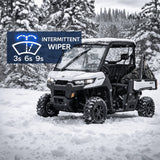 Can Am Defender/Maverick Intermittent Wiper Control — 3 Speeds