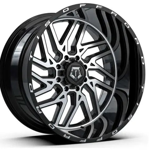 TIS 544MB Wheel 22x12 6x135 6x5.5 (6x139.7) Gloss Black Machined -44 MM Platinum High Performance Solutions, LLC.