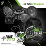 500 Watts Car Stereo Bundle Timpano Audio