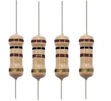 100 Ohm resistors 1/2 Watt 5% 2711108 TekShack