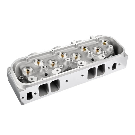 Cast Aluminum Cylinder Head for BBC Engines (Angled Plug) — Fits 1965-2000 Chevy V8 (396/427/454/502) Flashark