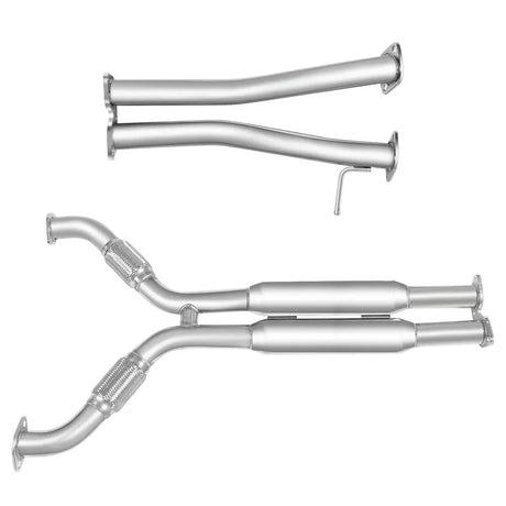 2003-2009 Nissan 350Z 3.5L Catback Exhaust w/ 4.5 Inches Dual Burnt Tips Flashark