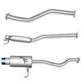 Cat-Back Exhaust for 2001-2005 Honda Civic 1.7L (Excl. Si Hatchback) 4" N1 Burnt Muffler Tip Flashark
