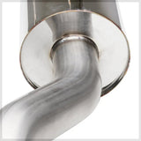 Cat-Back Exhaust for 2001-2005 Honda Civic 1.7L (Excl. Si Hatchback) 4" N1 Burnt Muffler Tip Flashark