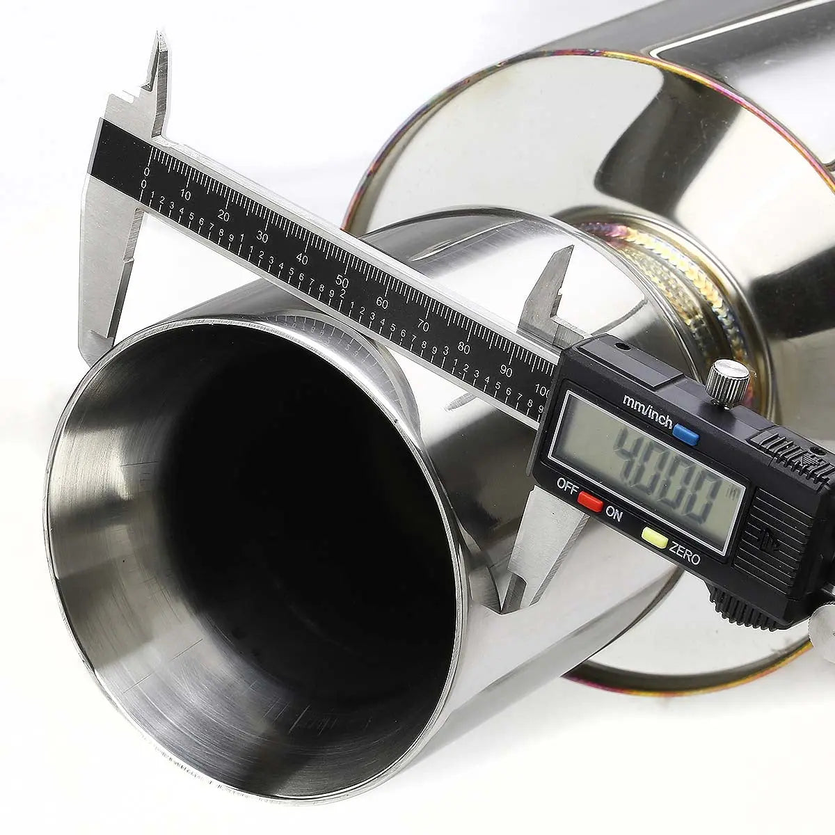 Cat-Back Exhaust for 2001-2005 Honda Civic 1.7L (Excl. Si Hatchback) 4" N1 Burnt Muffler Tip