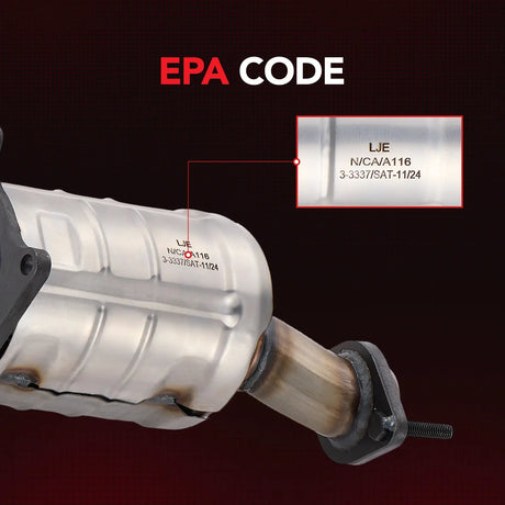 Catalytic Converter For 2011-2015 Ford Edge/Explorer Lincoln MKX V6 3.5L/3.7L-Direct Fit，E.P.A. Compliant Flashark