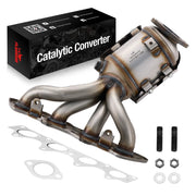 Catalytic Converter Kit for 2012-2017 Hyundai Accent/Veloster Kia Rio/Soul L4 1.6L-Direct Fit，E.P.A. Compliant Flashark