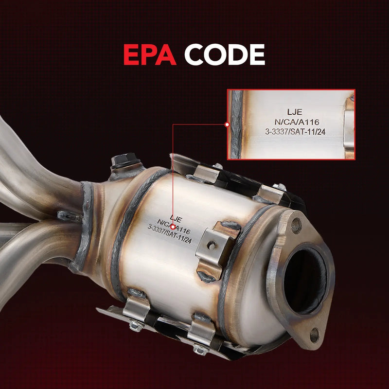 Catalytic Converter Kit for 2012-2017 Hyundai Accent/Veloster Kia Rio/Soul L4 1.6L-Direct Fit，E.P.A. Compliant Flashark