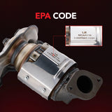 Catalytic Converter Kit for 2013-2016 Hyundai Santa Fe Sport & Kia Sorento L4 2.4L-Direct Fit，E.P.A. Compliant Flashark