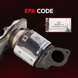 Catalytic Converter Kit for 2013-2016 Hyundai Santa Fe Sport & Kia Sorento L4 2.4L-Direct Fit，E.P.A. Compliant