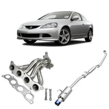 Exhaust Header Manifold for 2002-2006 Acura RSX Non Type S / 2002-2005 Honda Civic Si 2.0L Flashark