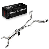 Catback Exhaust System For 2010-2015 Chevy Camaro 6.2L V8 Automatic (L99) 3" Dual Flashark