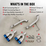 Axle Back Exhaust for 2015-2021 Subaru WRX / WRX STI