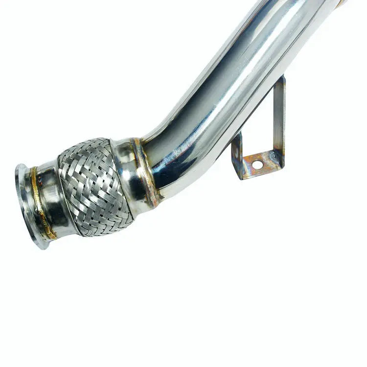 Catless Downpipe Exhaust for 1997-2005 K04/RS6 Fits Audi S4 B5 A6/Allroad C5 2.7T Bi Turbo 3-2.5 Inches