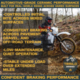 Yamaha Tenere 700 2018-2026 Ceramic Brake Pad Set Traild