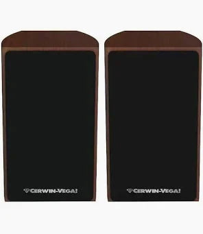 Cerwin-Vega LA Series 110-Watt-Peak LA14 Bookshelf Speaker Set, 2 Count, Espresso TekShack