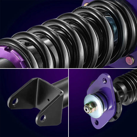 For 2011-2022 Dodge Charger / Challenger RWD Coilover Shock Absorbers Struts 4PCS Flashark