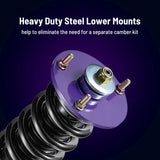 For 2011-2022 Dodge Charger / Challenger RWD Coilover Shock Absorbers Struts 4PCS