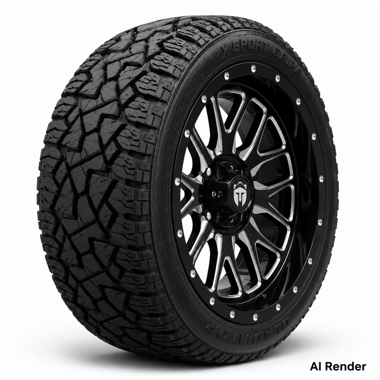 Empire 15" Knight K2 Wheel & X Comp Golf A/T Tire Package
