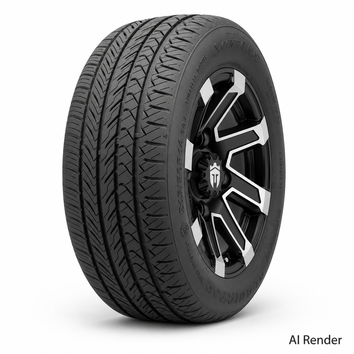 Empire® 12" Blade B12 Wheel with X Comp Golf H/T Tire Package