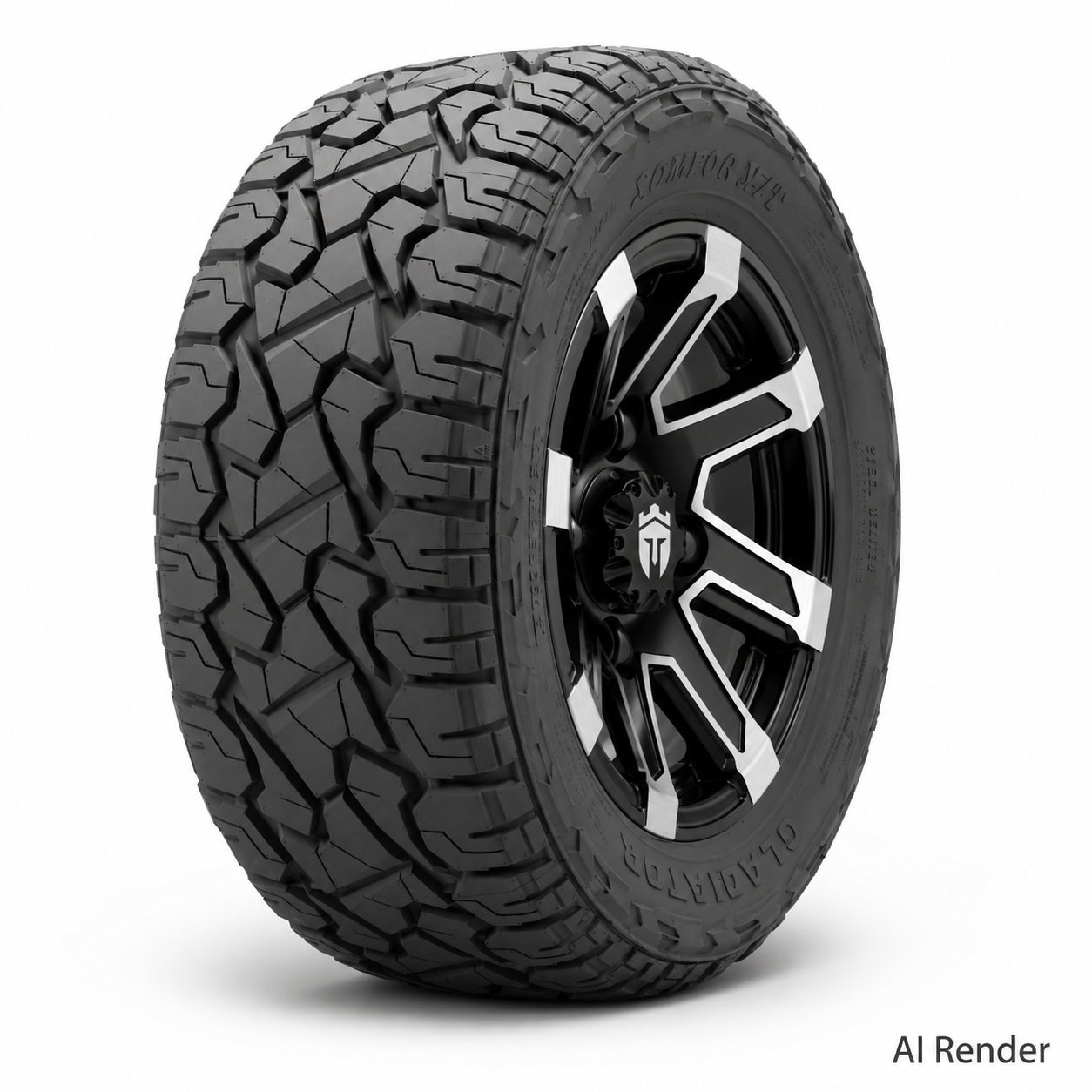 Empire® 12" Blade B12 Wheel with X Comp Golf X/T Tire Package