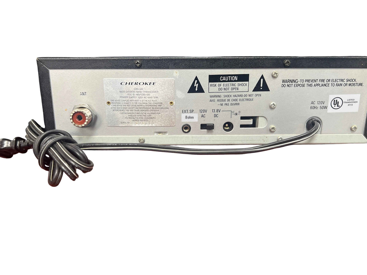Cherokee CBS-500 Base Radio (Pre-Owned) Cherokee