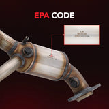 Exhaust Manifold Catalytic Converter For 2004-2012 Chevy Colorado, GMC Canyon, Hummer H3, Isuzu i-350/i-370 L5 3.5L 3.7L Flashark