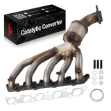 Exhaust Manifold Catalytic Converter For 2004-2012 Chevy Colorado, GMC Canyon, Hummer H3, Isuzu i-350/i-370 L5 3.5L 3.7L