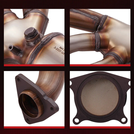 Exhaust Manifold Catalytic Converter For 2004-2012 Chevy Colorado, GMC Canyon, Hummer H3, Isuzu i-350/i-370 L5 3.5L 3.7L