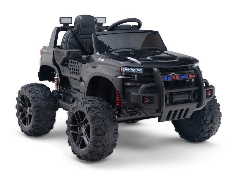 Chevy Silverado Monster Pickup Truck Ride On Toy Truck For Children W/Magic Cars® Wireless Parental Control