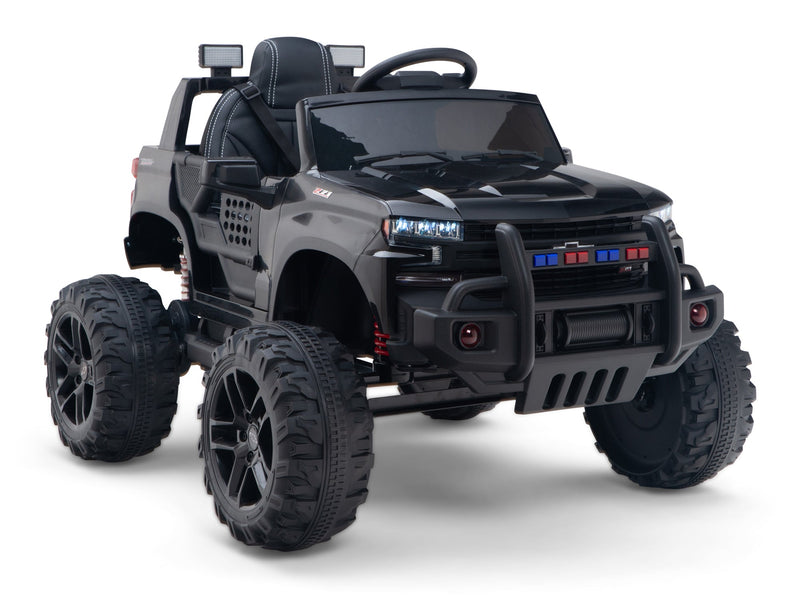 Chevy Silverado Monster Pickup Truck Ride On Toy Truck For Children W/Magic Cars® Wireless Parental Control