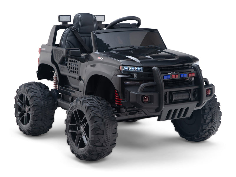 Chevy Silverado Monster Pickup Truck Ride On Toy Truck For Children W/Magic Cars® Wireless Parental Control