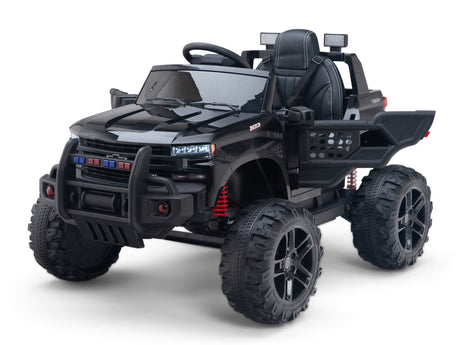 Chevy Silverado Monster Pickup Truck Ride On Toy Truck For Children W/Magic Cars® Wireless Parental Control