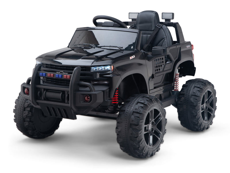 Chevy Silverado Monster Pickup Truck Ride On Toy Truck For Children W/Magic Cars® Wireless Parental Control