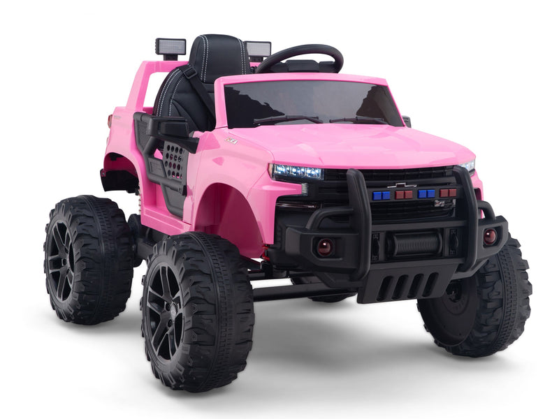 Chevy Silverado Monster Pickup Truck Ride On Toy Truck For Children W/Magic Cars® Wireless Parental Control